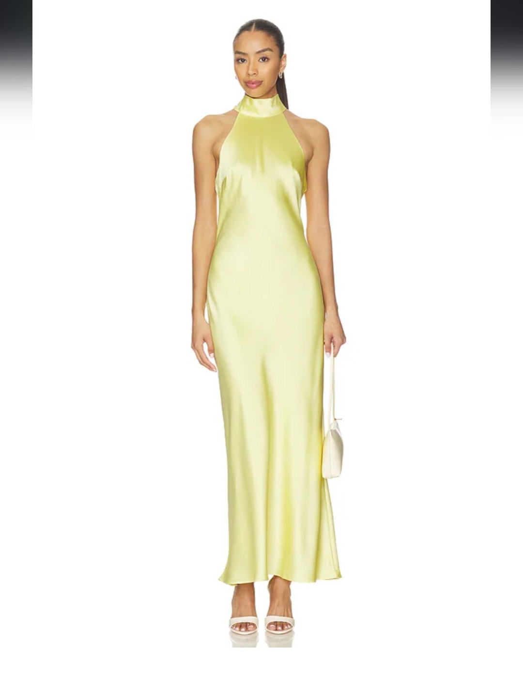 Lara Dress In Butter Yellow